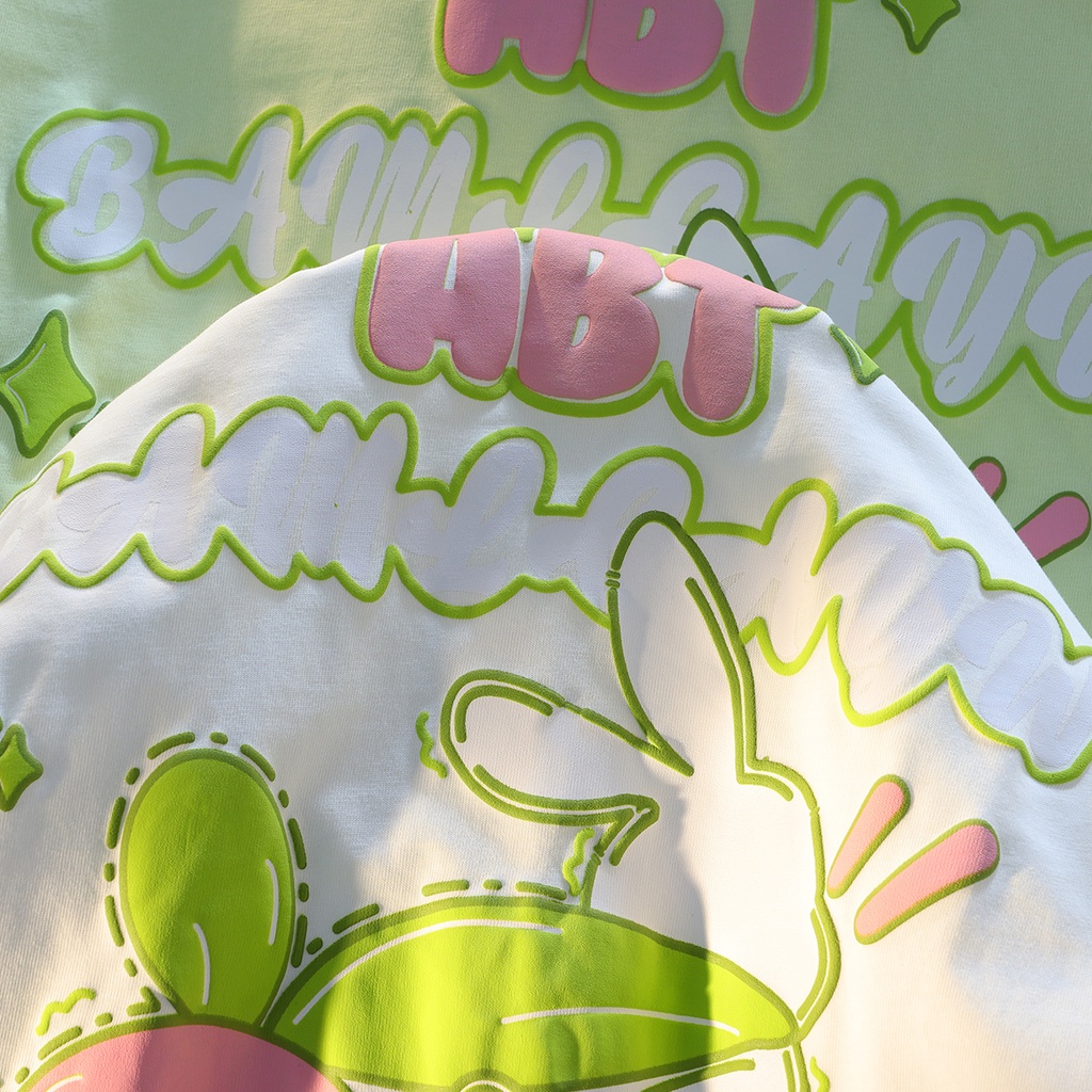 Áo Thun Tay Ngắn Chất Liệu 100% cotton Hàng Mới 200g In Hoạ Tiết Xinh Xắn Cho Nữ