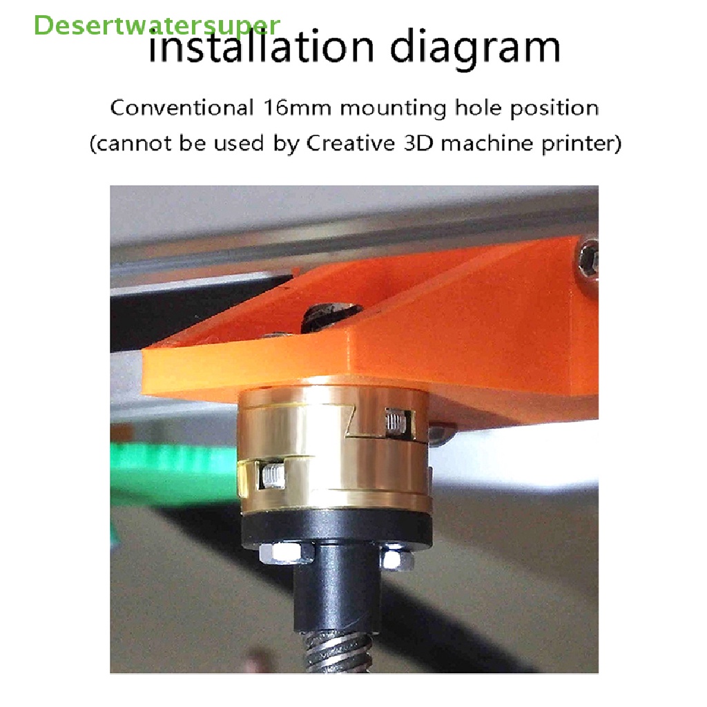 Khớp Nối DSVN T8 Z Trục Tròn Bằng Đồng Thau Cho Máy In 3D VzBoT T8 Z-axis