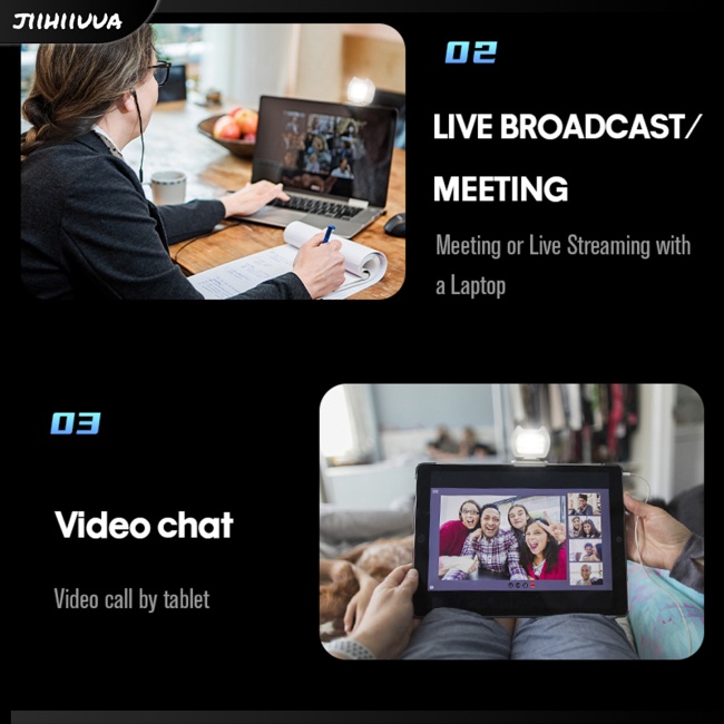 Đèn Tròn Gắn Tay Cầm Điều Chỉnh Được 3 Màu Cho Dji Om 4 / 5 / 6 / se