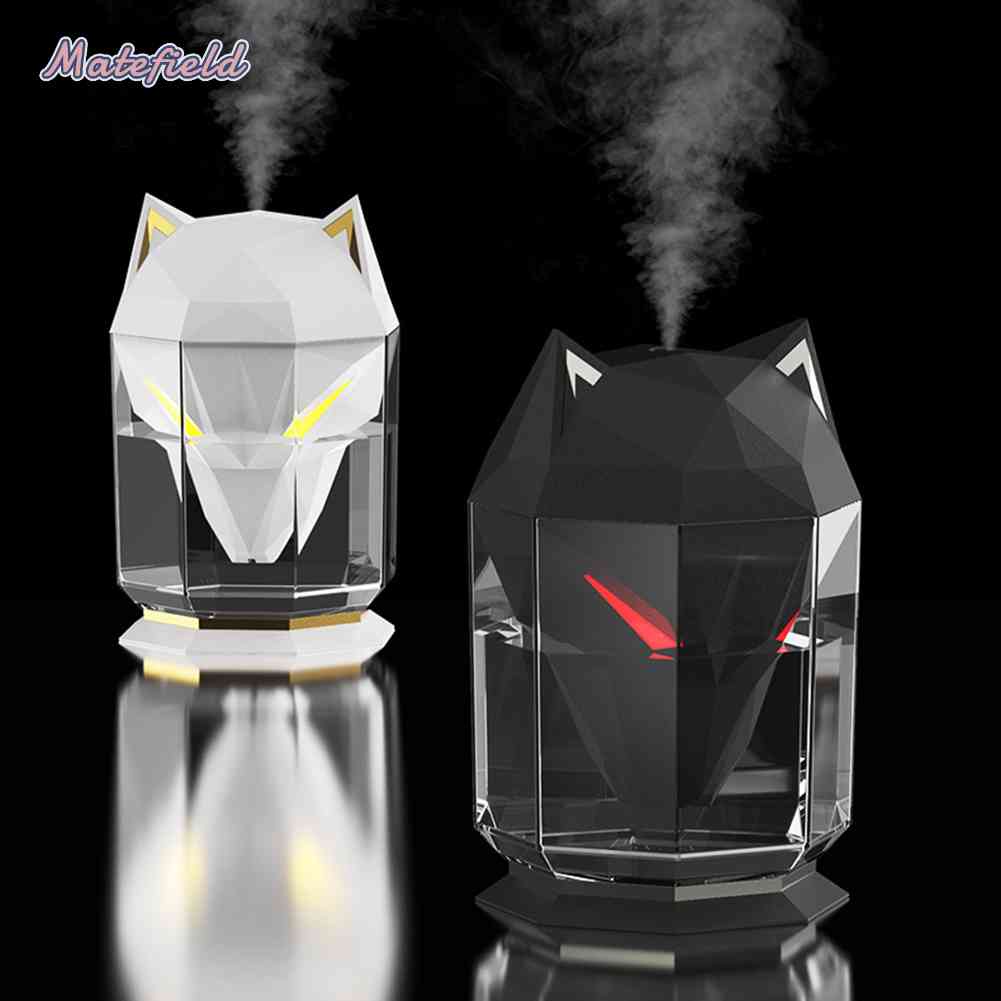 Máy Tạo Độ Ẩm Không Khí Để Bàn Hình Sói Mới