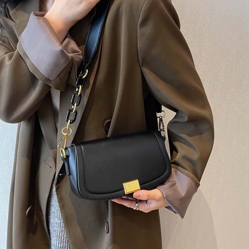 Túi Đeo Vai Đơn Giản Phong Cách Hàn Quốc Cổ Điển Dành Cho Nữ