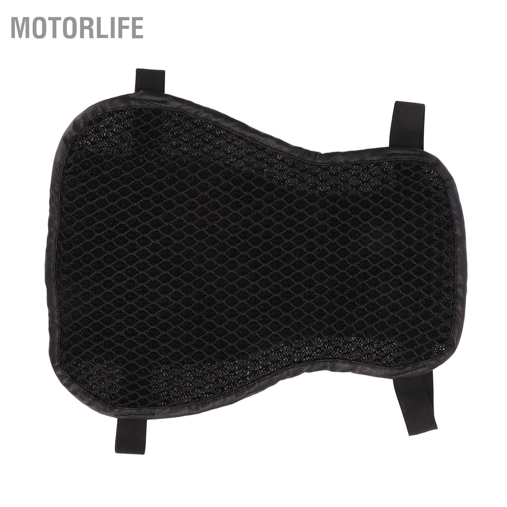 Motorlife Xe Máy 2 Lớp Đệm Thoáng Khí Chống Trơn Trượt Ghế Lót Size L Cho Đường Phố Giải Trí Ngoài