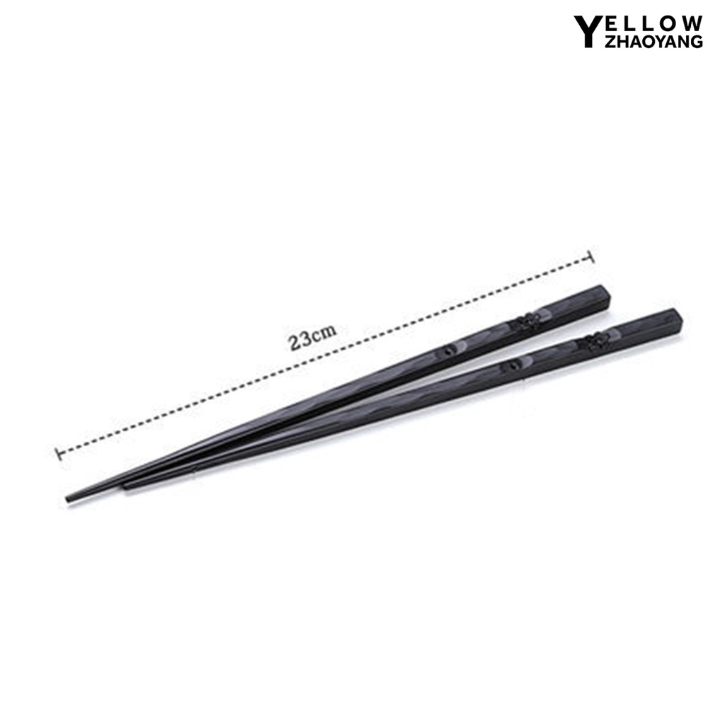 1 Đôi Đũa Hợp Kim NY-1 Phong Cách Nhật Bản Chống Trượt