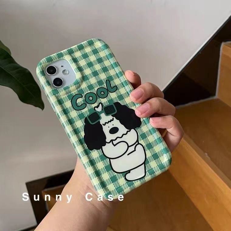 ✅Ốp Điện Thoại Túi Khí Mềm Hình Cún Cưng ES9J Cho iPhone 14 / 13promax 12 / 11pro xr / xs 7 / 8pins