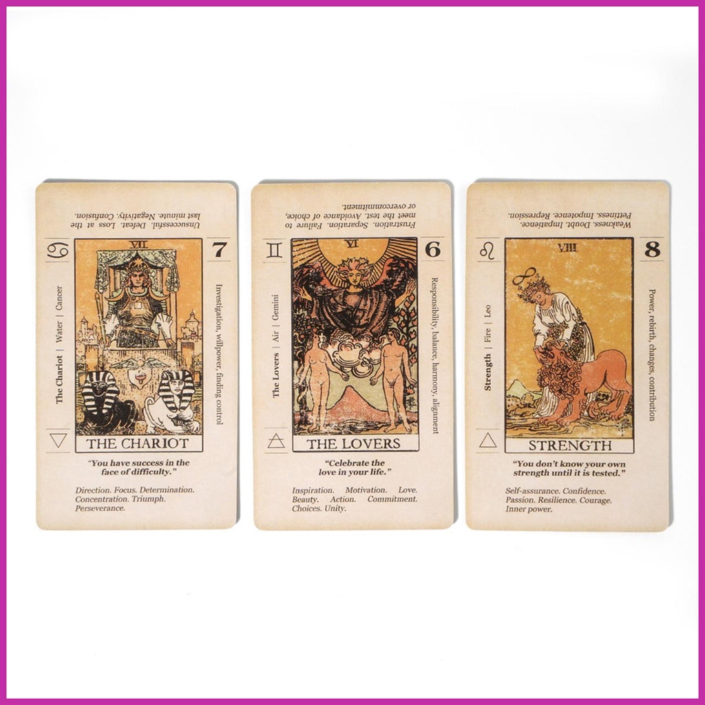 Bộ Bài Tarot 78 Lá Phiên Bản Tiếng Anh