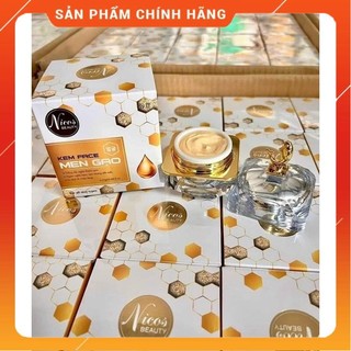 Kem face men gạo Nicos Beauty Chính Hãng