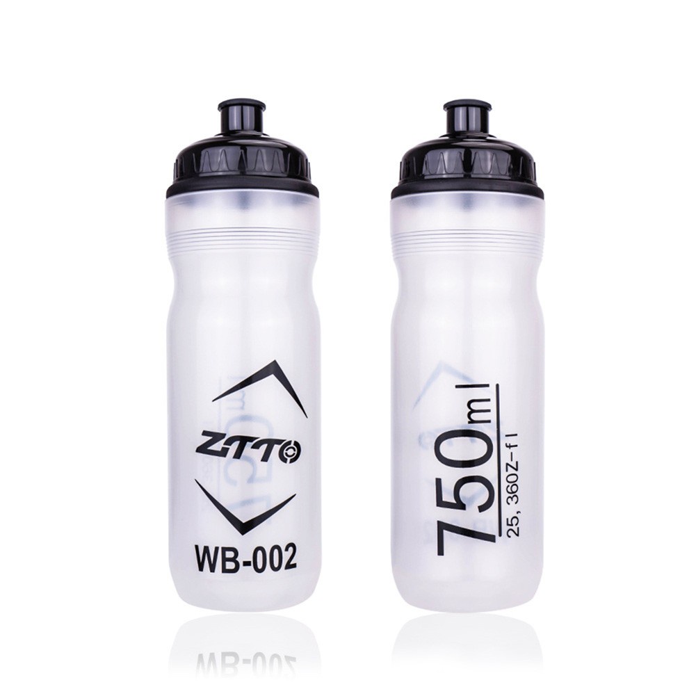 Bình Nước 750ml Bằng Silicone Cho Xe Đạp Leo Núi