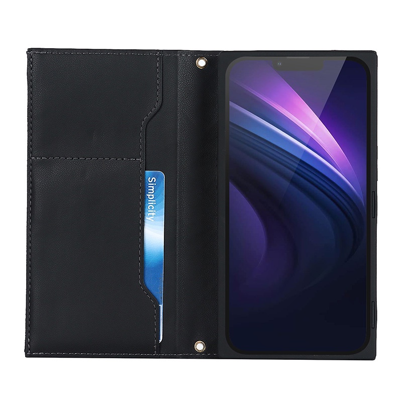 Bao Da Điện Thoại Có Ngăn Đựng Thẻ Và Dây Đeo Chéo Cho iphone 14 pro max 13 pro max 12 pro max 11 pro max x xr xs max