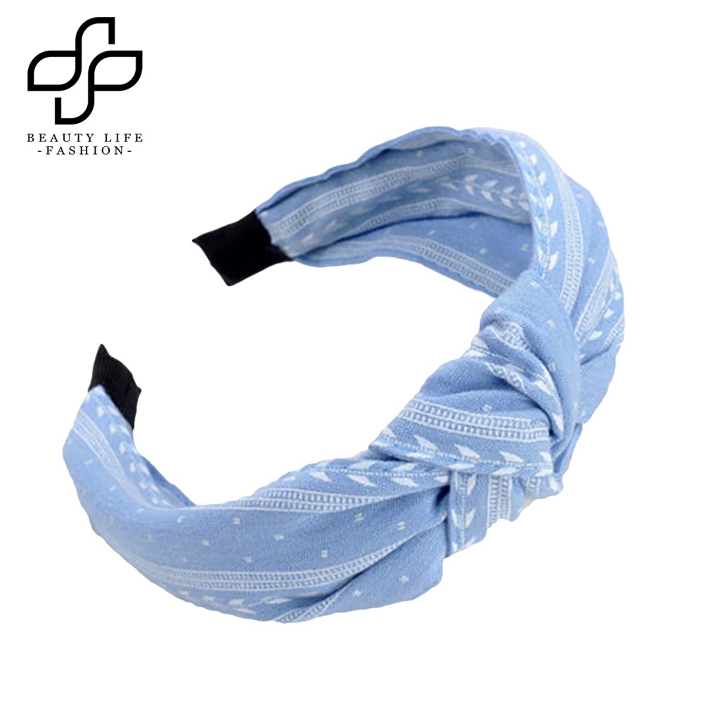 Băng Đô Thắt Nút Chéo Bằng Vải Thoải Mái Quyến Rũ Mặc Hàng Ngày