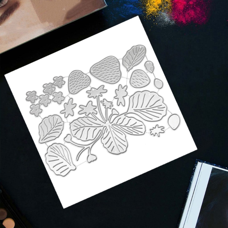 Khuôn Cắt Giấy Kim Loại Hình Lá