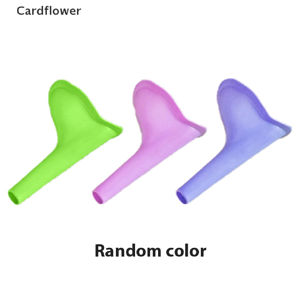 1 Dụng Cụ Đi Vệ Sinh Bằng Silica gel Tiện Dụng Cho Nữ