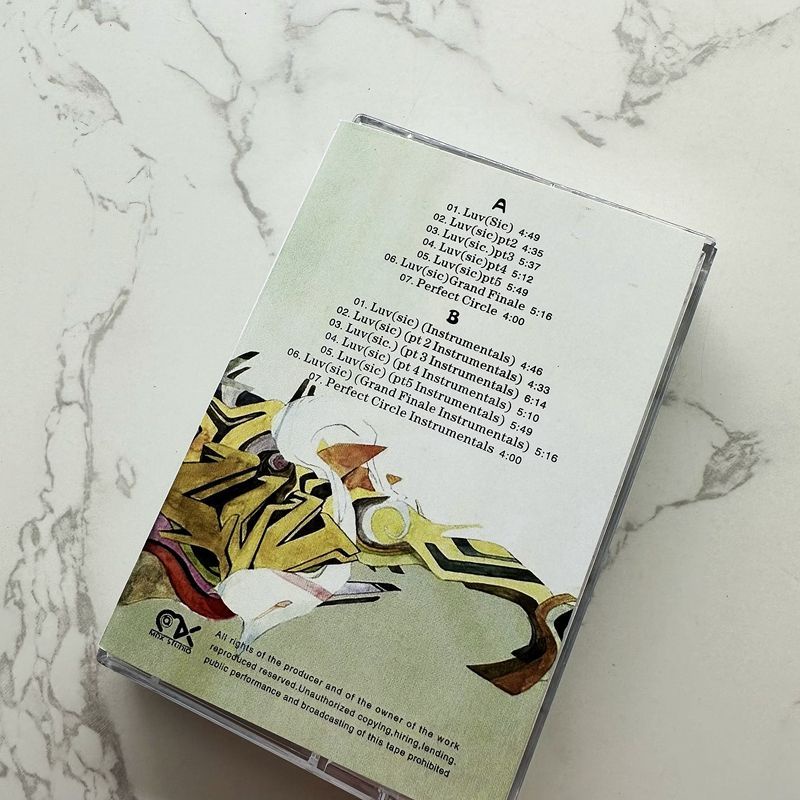 Z01 nujabes luv  Băng Keo Lục Giác Niêm Phong Hoàn Toàn Mới t0303