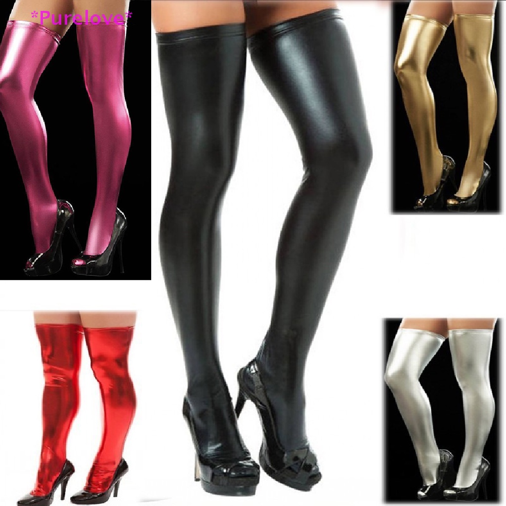 Quần Tất Giả Da Màu Trơn Gợi Cảm Cho Nữ Mới