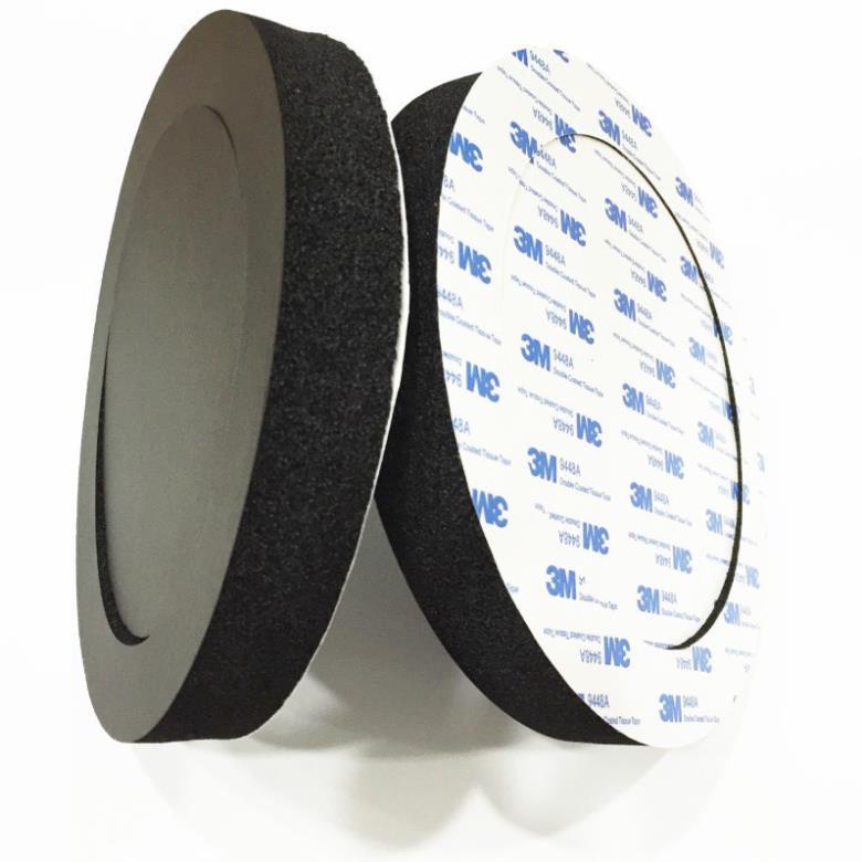 Đệm xốp vành loa 6.5 inch, định hướng âm thanh xe hơi, mút hướng âm loa ô tô, phụ kiện đô loa ô tô, đệm vành loa cá
