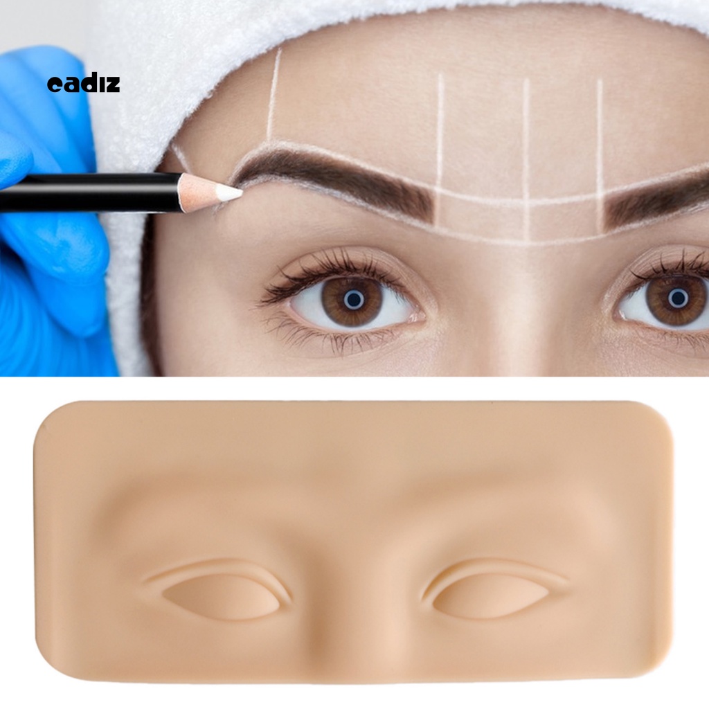 Da Nhân Tạo 3D Bằng Silicone Dày Không Để Lại Dấu Vết Hỗ Trợ Luyện Tập Trang Điểm Lông Mày