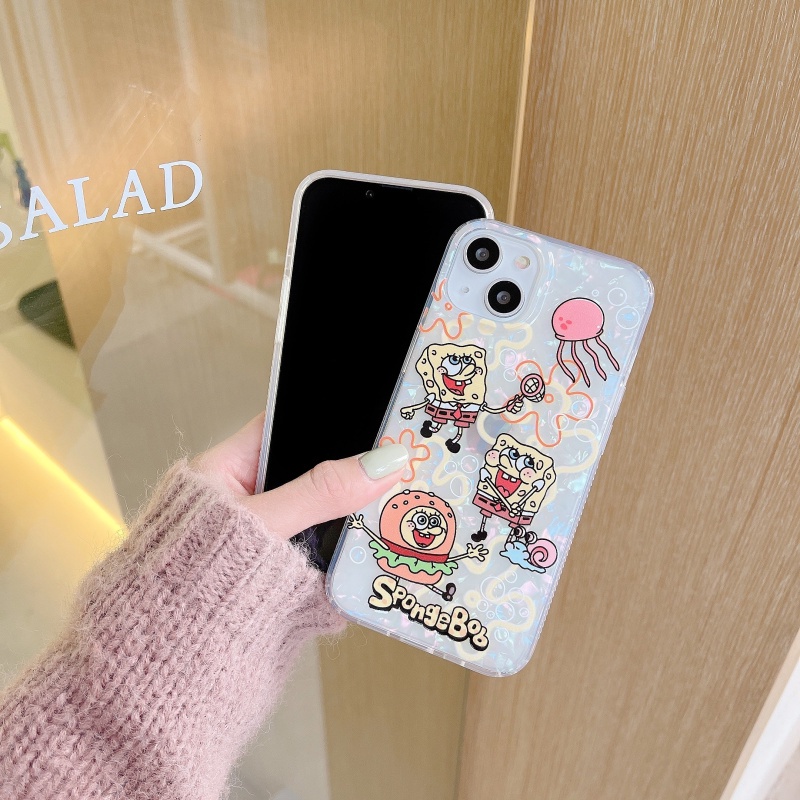 Ốp Điện Thoại Chống Sốc Họa Tiết Thỏ Đáng Yêu Cho Iphone 14 Pro Max Iphone 13 12