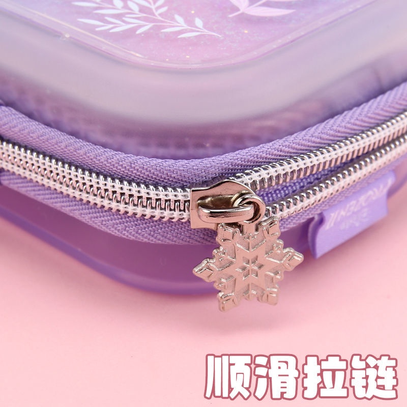 Túi Đựng Bút Chì In Hình Công Chúa Elsa 2023 R6XN Lấp Lánh Phong Cách Disney Đơn Giản Dành Cho Học Sinh Tiểu Học 2023