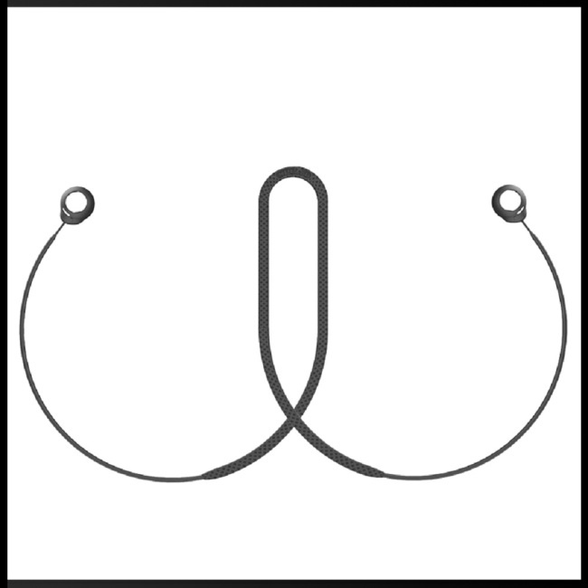 Dây Đeo Cổ Co Giãn Chống Thất Lạc Cho Tai Nghe Sony Wf-c500