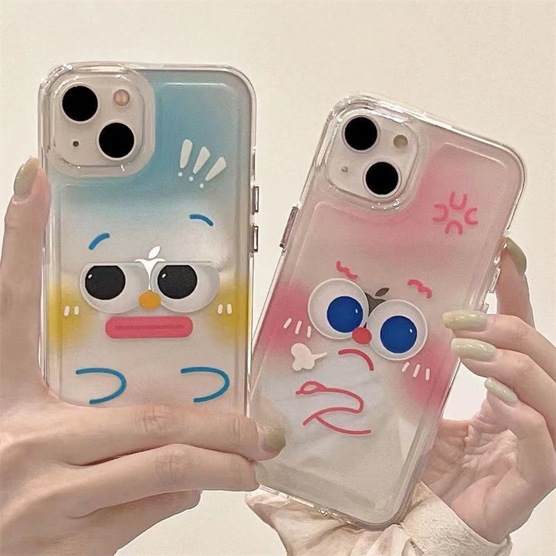 ✅Ốp Điện Thoại Mềm Chống Sốc In Họa Tiết Dễ Thương Cho iPhone 14 / 13promax 12 / 11 xr / xs 7 / 8plus 2LQN