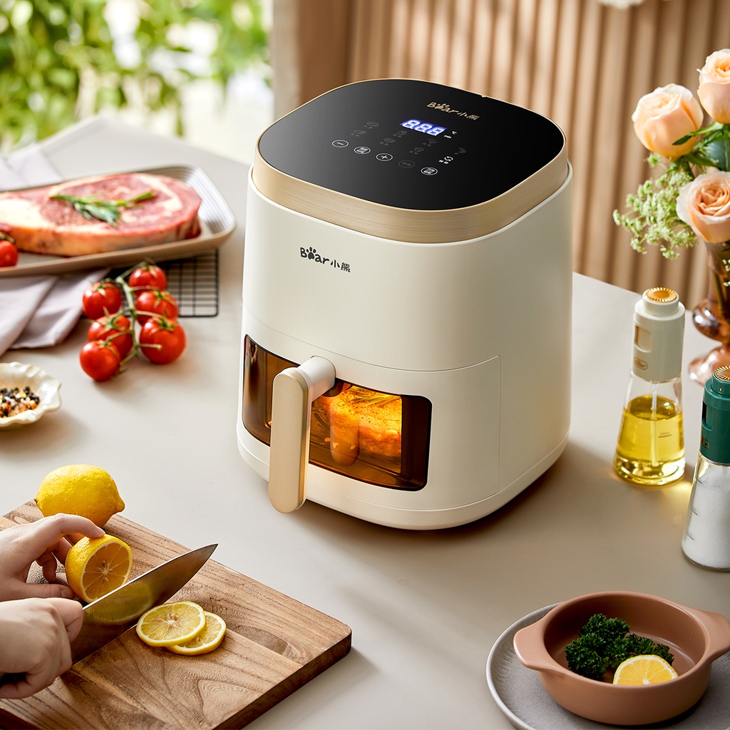 Nồi chiên không dầu 5L Bear QZG-F15E3 - Bản Quốc Tế - BH 18 Tháng chính hãng - HAPOS