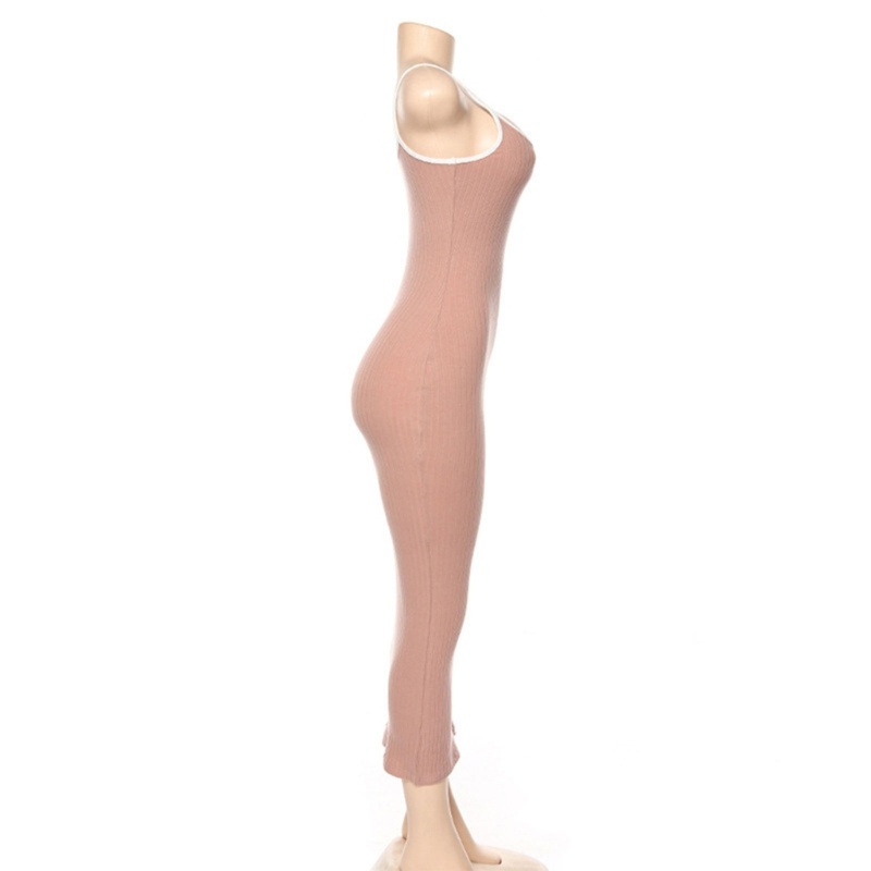 Đầm Dài Hai Dây Bó Sát Gợi Cảm Dành Cho Nữ