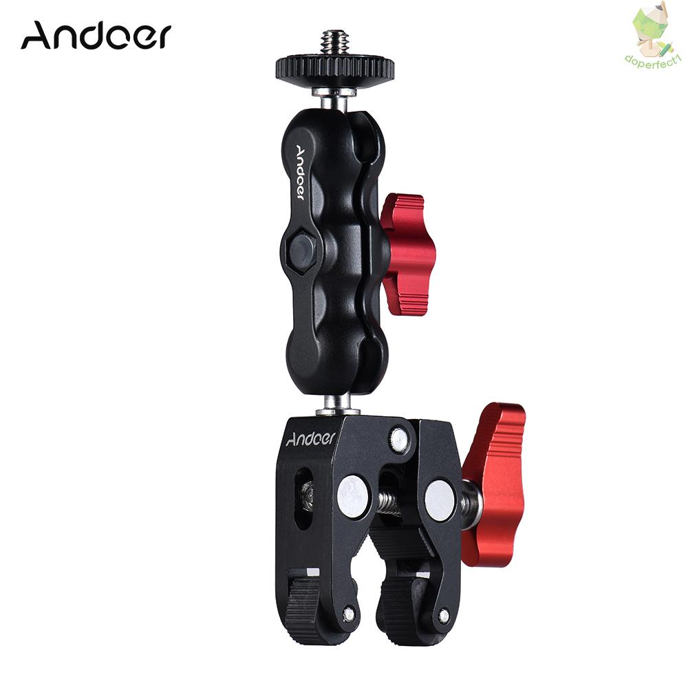 Andoer Crab Pliers Clip Super Clamp with 1/4   Came-6.5