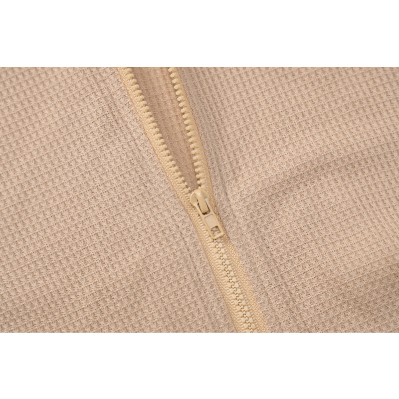 Bộ Trang Phục 3 Món Gồm Áo Hoodie Lửng Tay Dài Và Chân Váy Mini Phối Bèo Dễ Thương Cho Bạn Gái