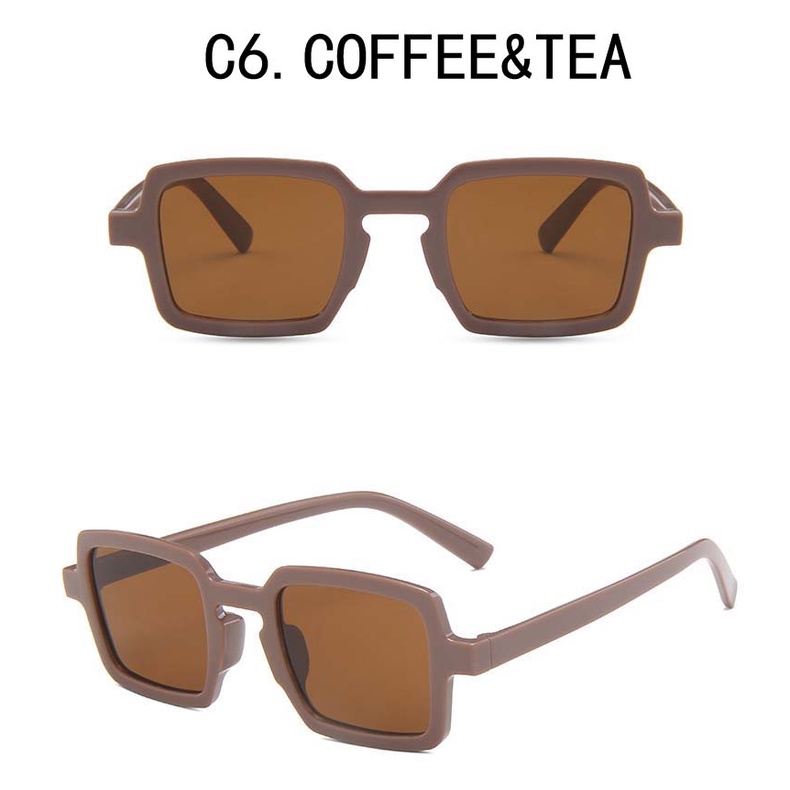 Kính Mát Hình Chữ Nhật Chống Tia UV400 Thời Trang