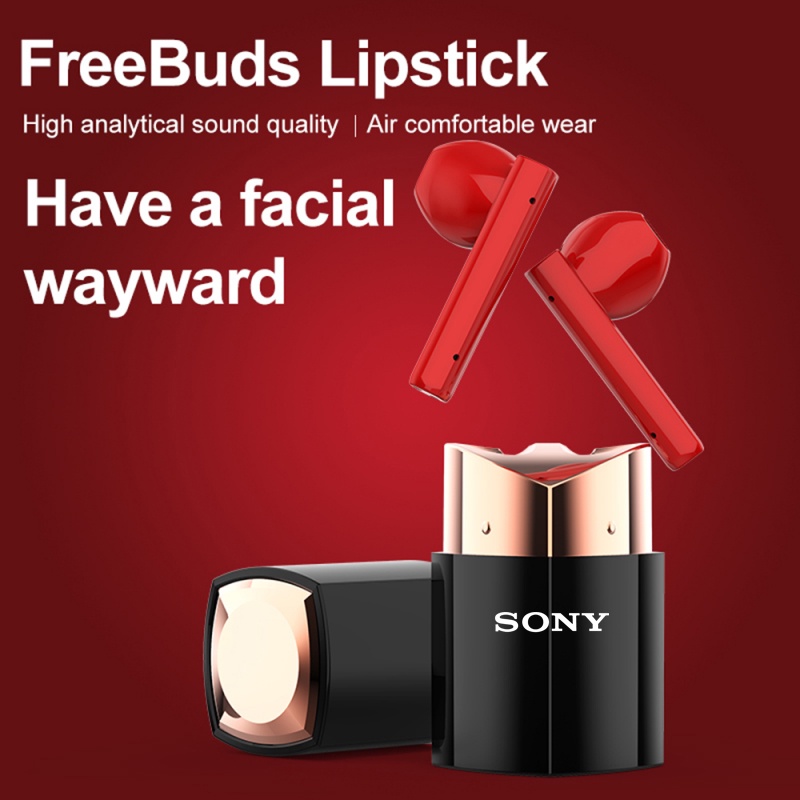 Tai Nghe Bluetooth 5.0 Nhét Tai Không Dây Âm Thanh Stereo Sống Động Chất Lượng Cao Cho Sony TWS