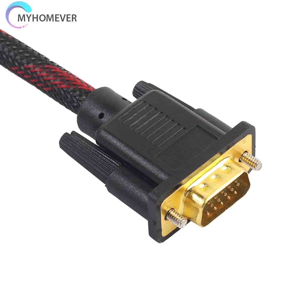 Dây Cáp Kết Nối DVI-I 24 + 5 Chuyển Đổi Đầu Đực Sang VGA Đầu Cái 4.6ft.