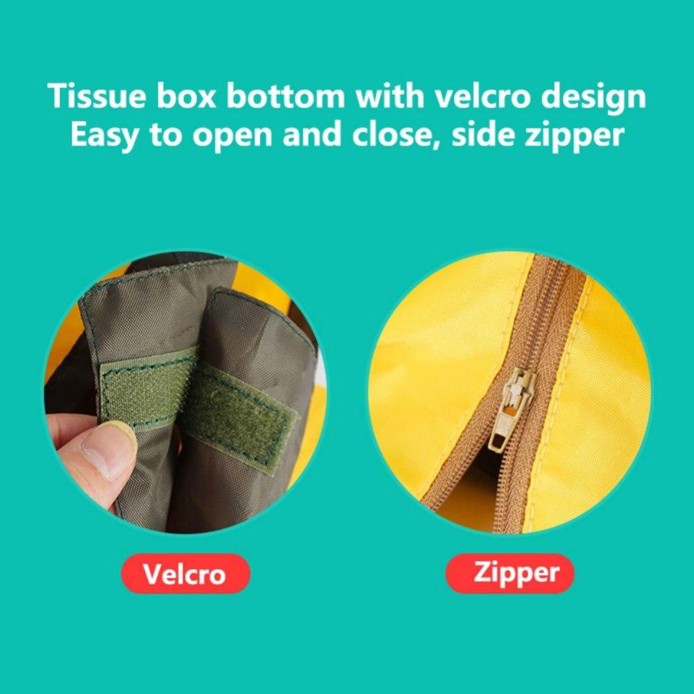 Hộp Đựng Khăn Giấy Có Thể Gấp Gọn Tiện Dụng Khi Đi Cắm Trại