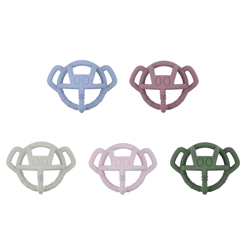 Đồ Chơi Ngậm Nướu Bằng Silicon Họa Tiết Hoạt Hình Dễ Thương Tiện Dụng Cho Bé Sơ Sinh