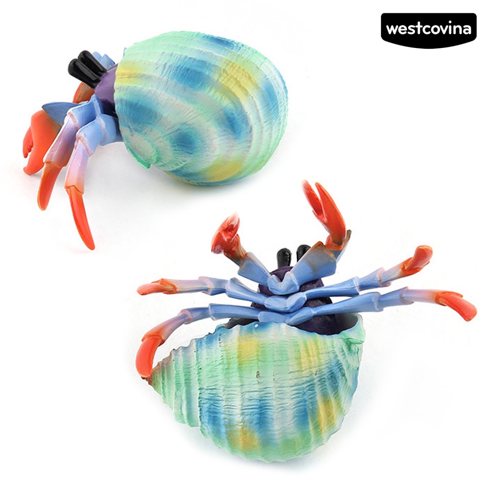 [COD]♋Mô Hình Đồ Chơi Chú Cua Biển Bằng PVC Để Bàn Trang Trí