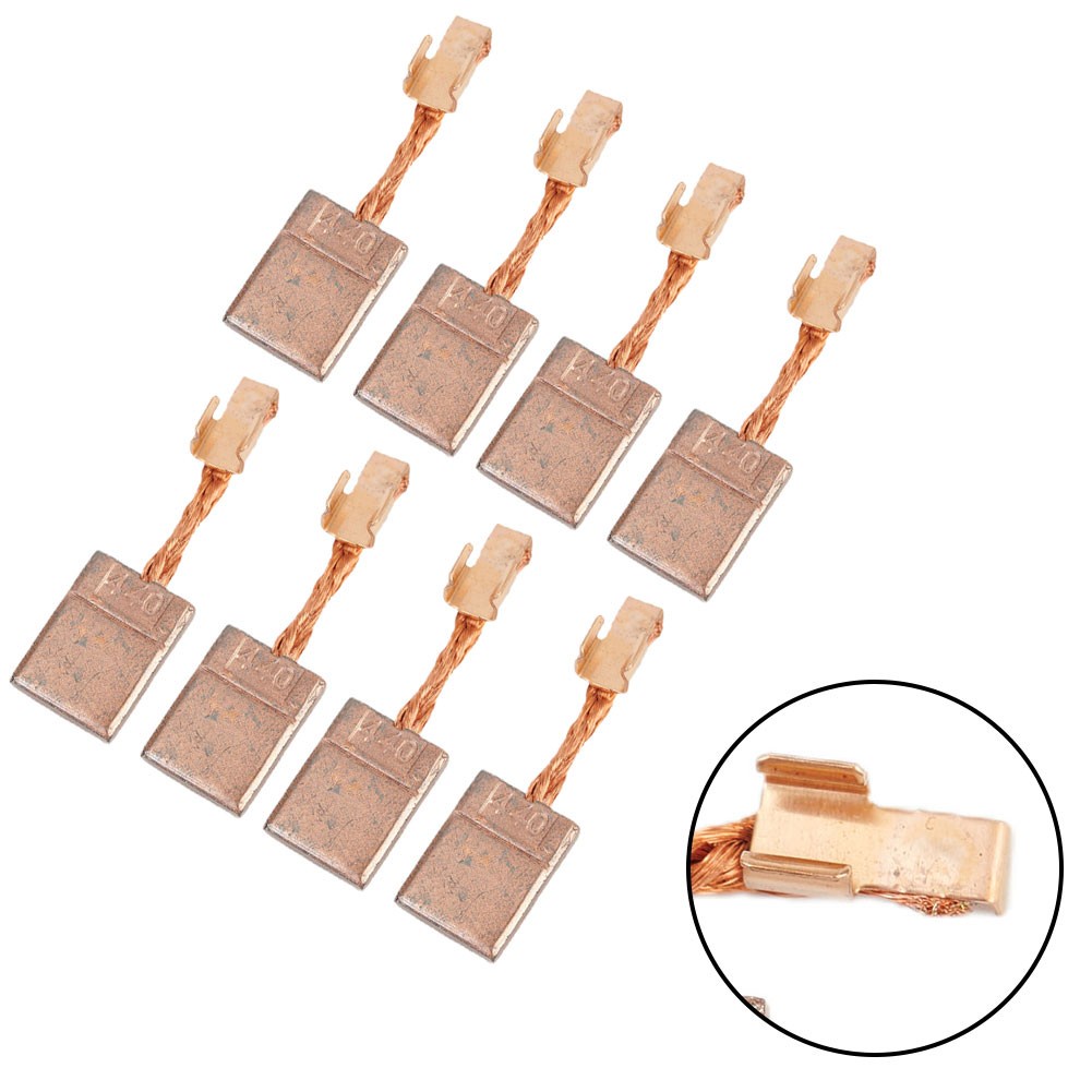 Bộ 8 Chổi Than Cho CB-440 BHP458 18V BDF452 BHP454 13x10x3mm