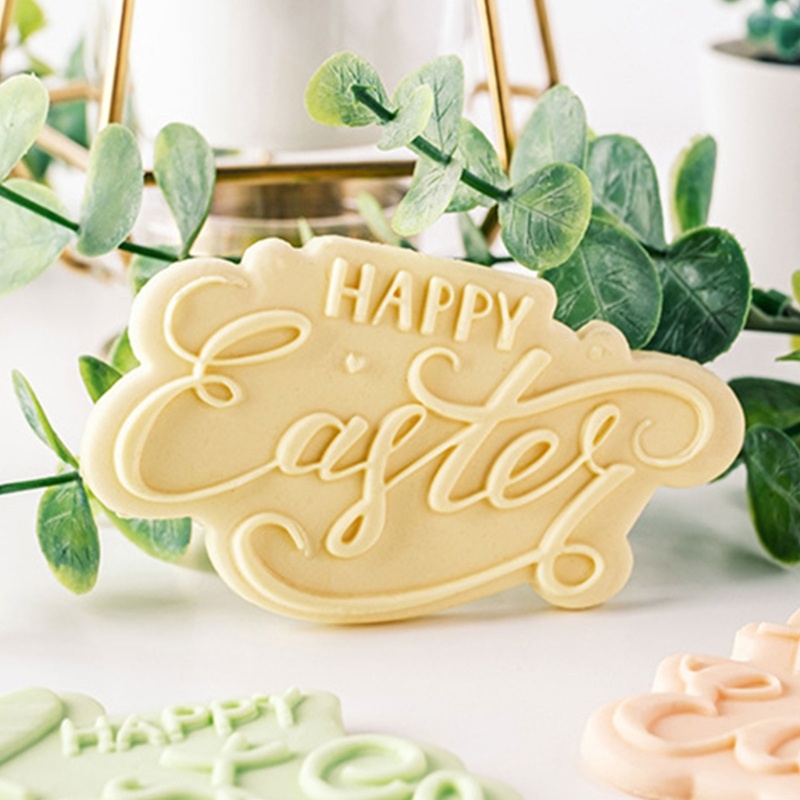 Khuôn Làm Bánh Quy Dạng Đẩy Tiện Dụng Cho Phục Sinh