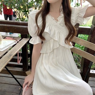 NZN Váy nữ Pháp mới lưng cao