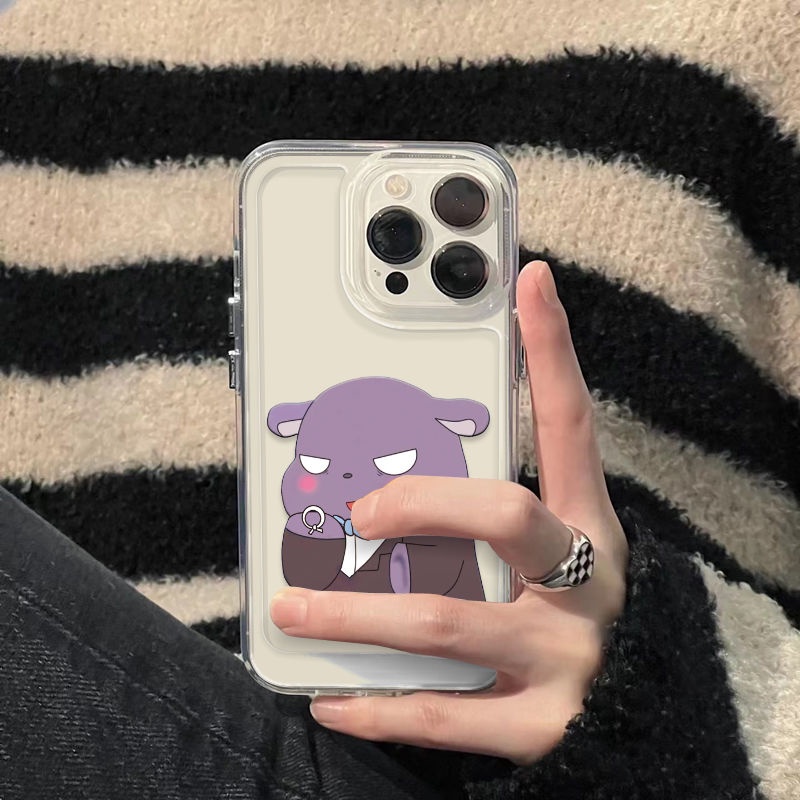 ✅Ốp Điện Thoại Mềm Trong Suốt In Hình Kuromi Baku Cho iPhone 14Promax 13 / 12 / 11 xr 7 / 8pins