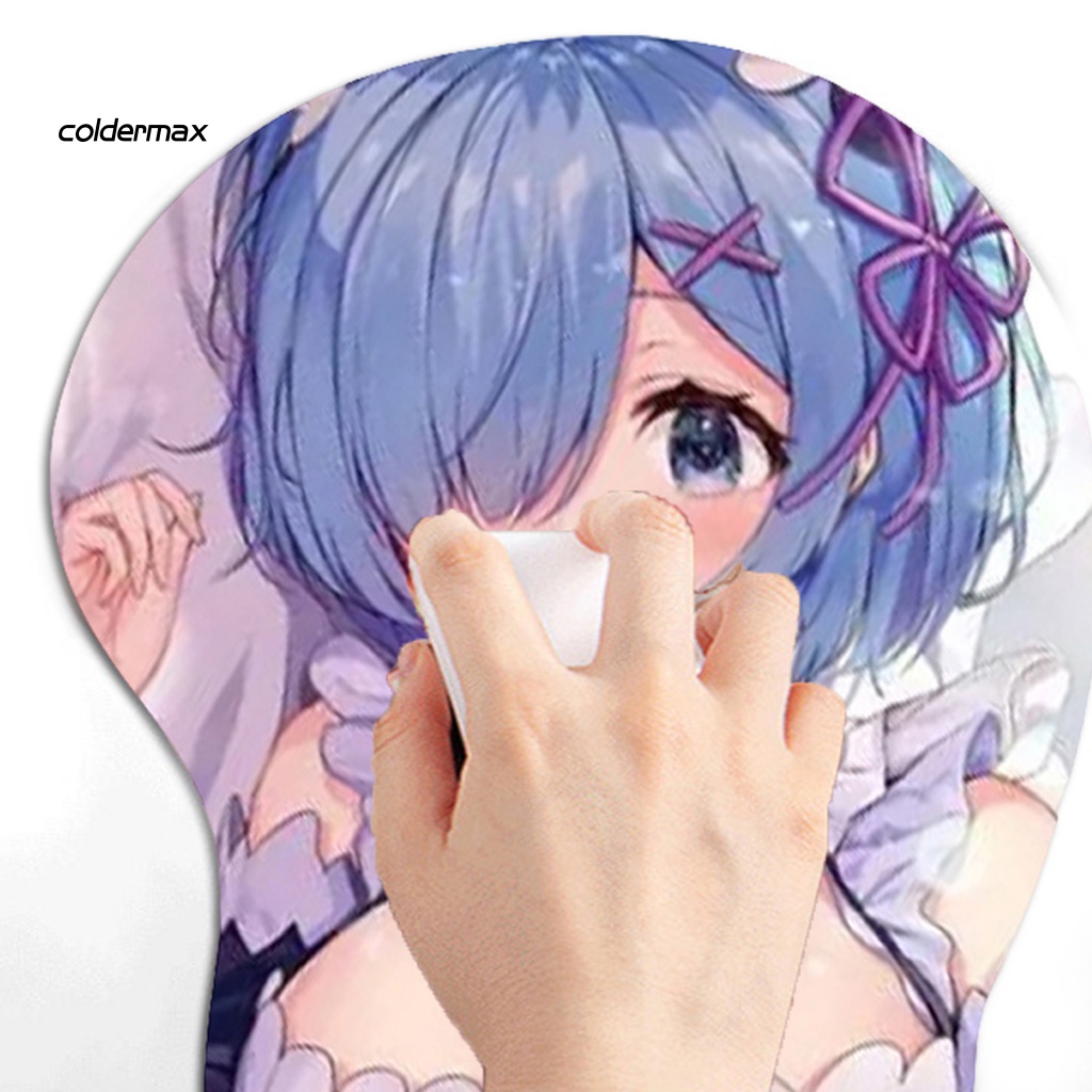 COLD Soft Mouse Wrist Pad for Home Cartoon Anime 3D Sexy Chest Mouse Pad Support Wrist