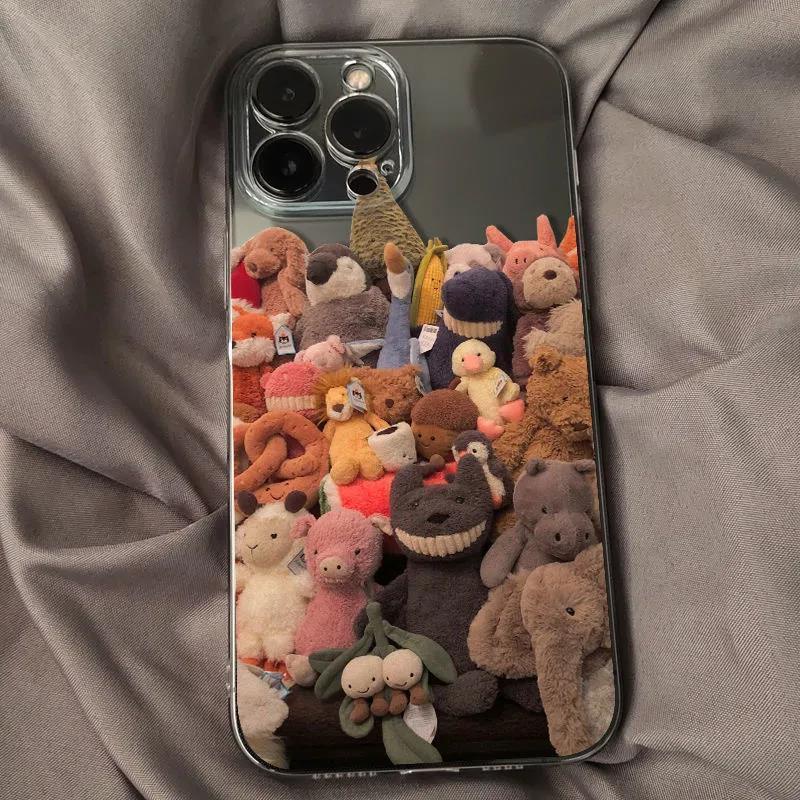 ✅Ốp Điện Thoại Mềm Hình Cô Gái Dễ Thương Cho iPhoneXS Apple 14 / 12Promax11 / 13 / 8Plus 11MA