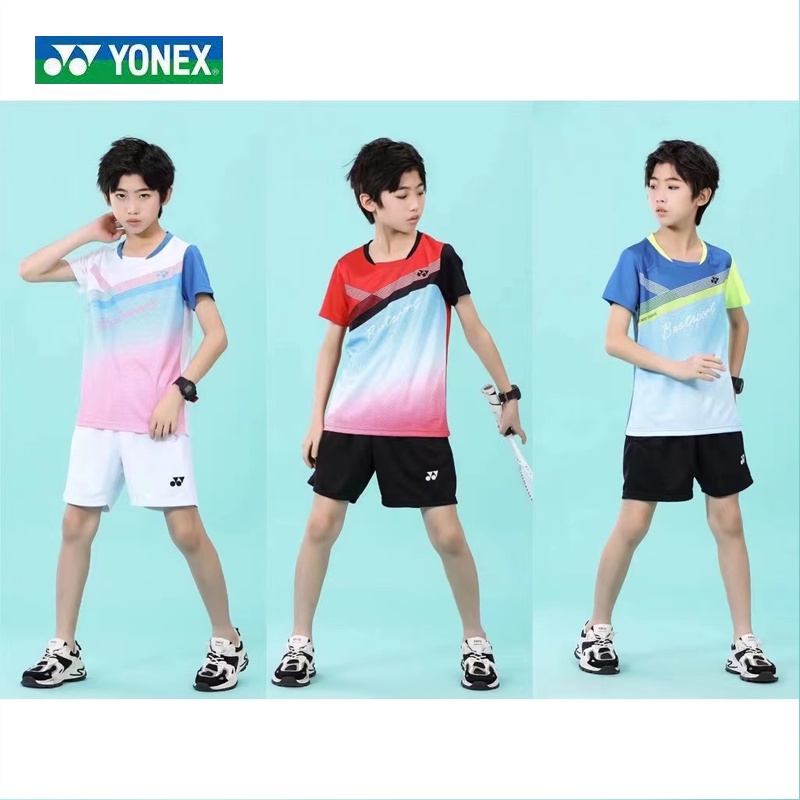 Áo Tập Luyện Đánh Cầu Lông / Tennis Dành Cho Trẻ Em Yonex 6244