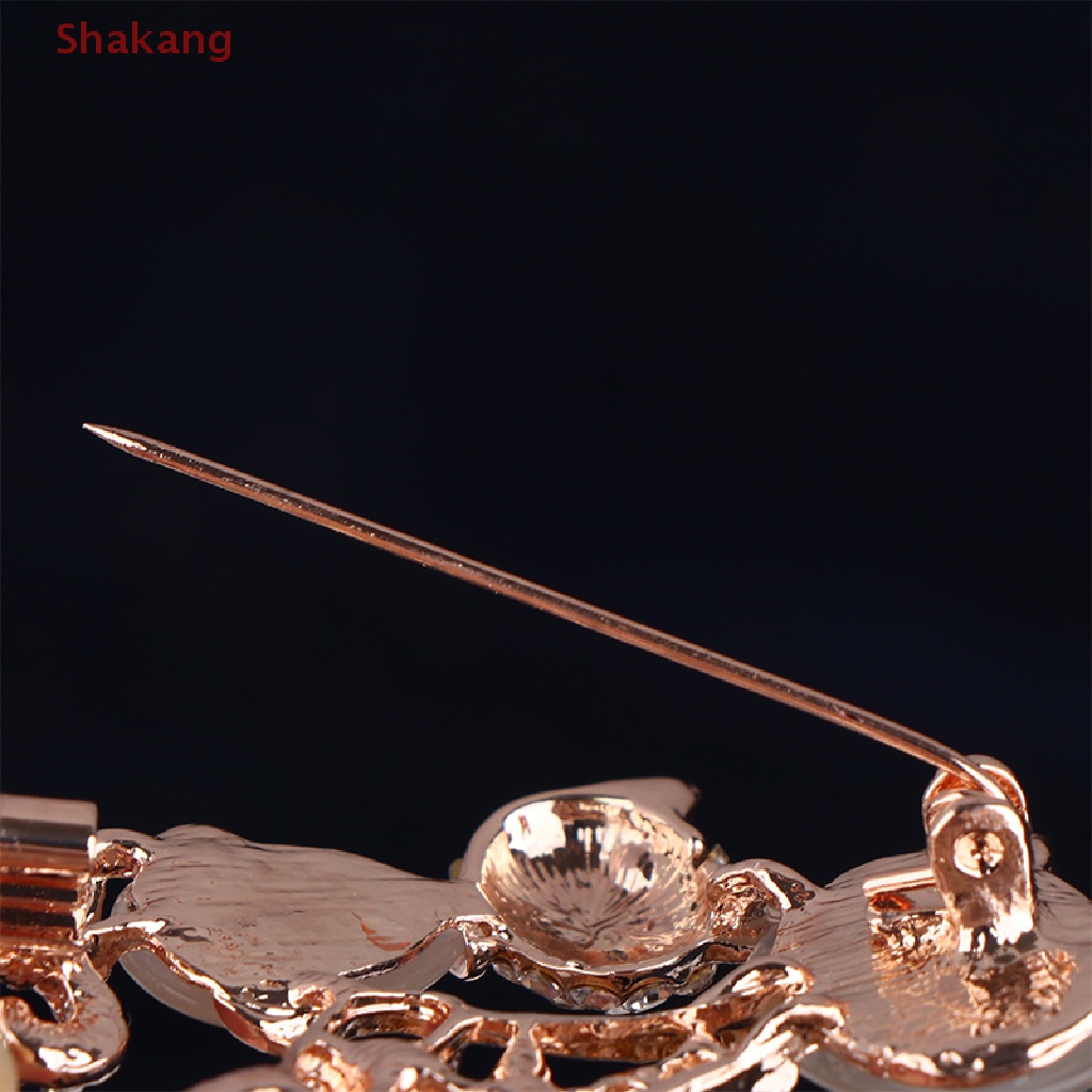 Ghim Cài Áo Hình Hoa Đính Ngọc Trai Nhân Tạo Thời Trang