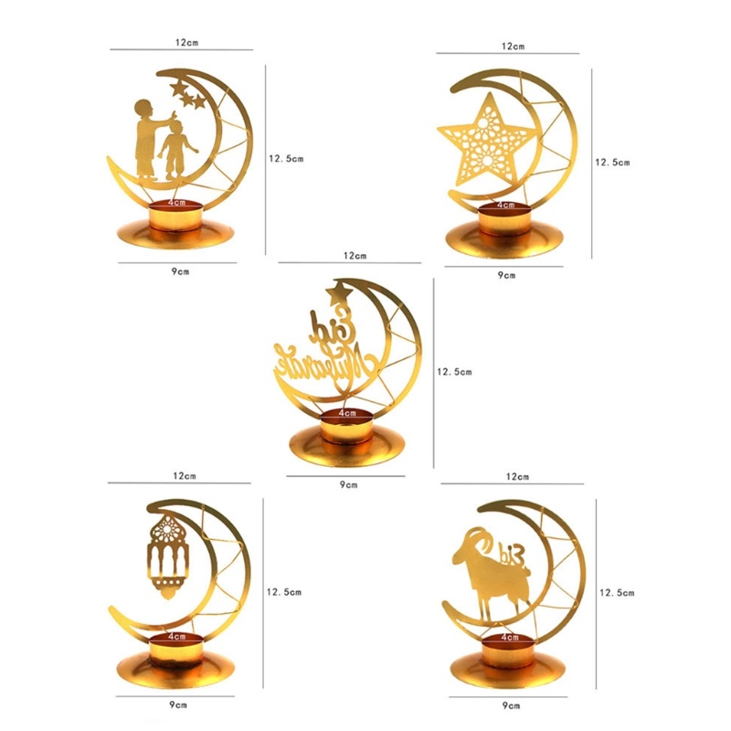 Giá Đỡ Đèn Để Bàn Bằng Sắt Phong Cách Ả Rập Độc Đáo Trang Trí Tiệc Cưới