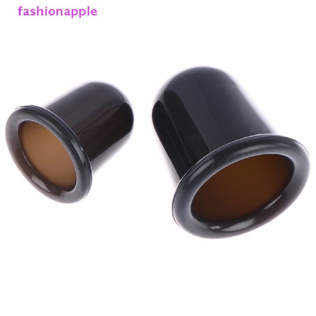 Cốc Giác Hơi Mát Xa Mặt / Mắt Bằng Silicon Màu Đen