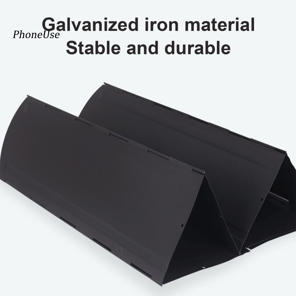 Tấm Chắn Gió Bằng Da PU Chống Gió Tiện Dụng Cho Bếp Ga