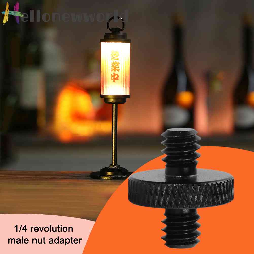 Ốc Vít 1 / 4 Inch Chuyển Đổi Đầu Đực Cho Giá Đỡ Ba Chân Camera