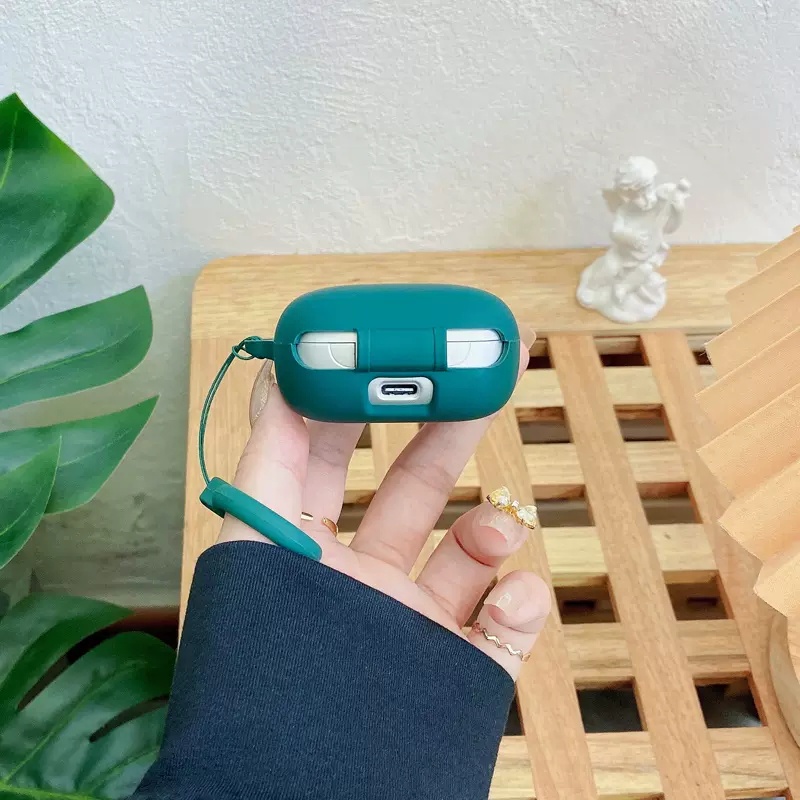 Vỏ Bảo Vệ Hộp Sạc Tai Nghe JBL Live Pro + / Pro 2 / Free 2 TWS Bằng Silicon Họa Tiết Hoạt Hình Kèm Móc Treo Tiện