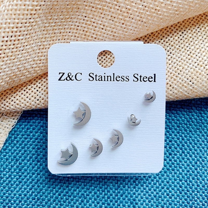 Bông Tai Thiết Kế Đơn Giản Phong Cách Punk Thời Trang Cho Nữ