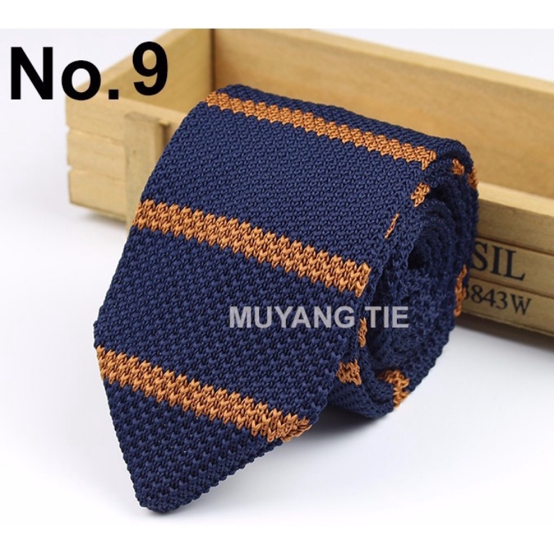 Cà Vạt Dệt Kim 7cm Thời Trang Lịch Lãm Cho Nam