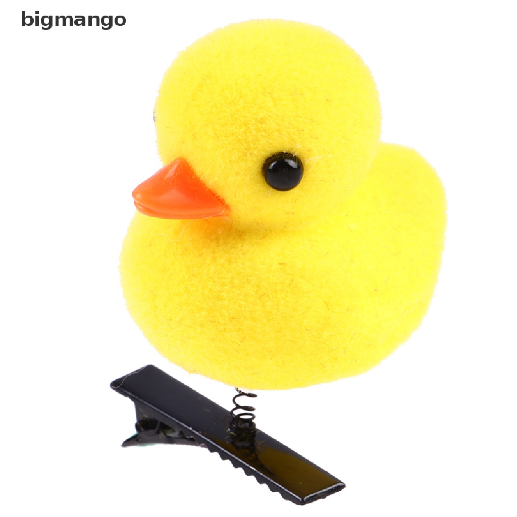 Bigmango Kẹp Tóc Hình Chú Vịt Vàng Vui Nhộn Cho Bé