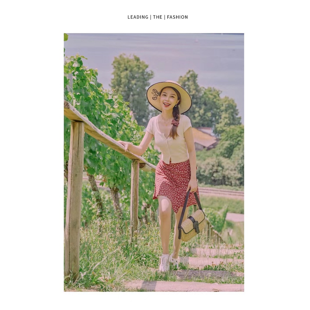 Túi Cói Đeo Vai Thiết Kế Mới 2023 Phong Cách Hàn Quốc Cho Nữ